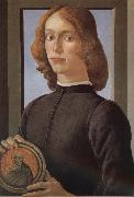 Sandro Botticelli Man as France oil painting artist